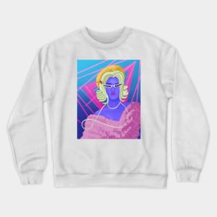 Alien Fashionista girl Crewneck Sweatshirt